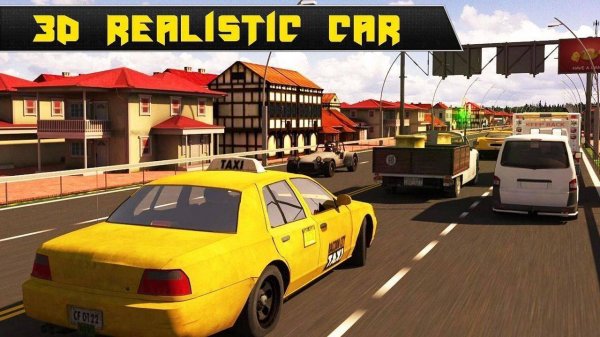 City Taxi Driving Adventure screenshot 1