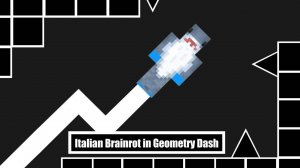 Italian Brainrot in Geometry Dash Online Arcade Game