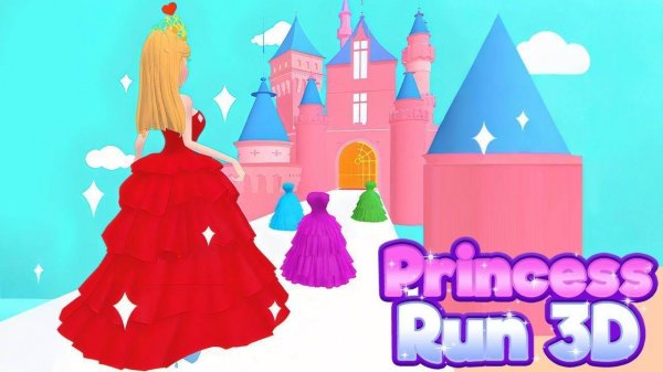 Princess Runner 3D Adventure screenshot 1