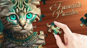 Serene Picture Assembly Game