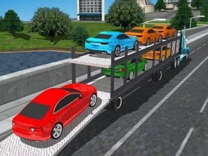 Car Transport Truck Simulator Online Game - Driving Sim
