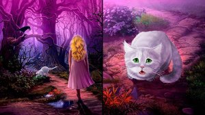Hidden Object - Girl and Cat: Forest Adventure Puzzle Game