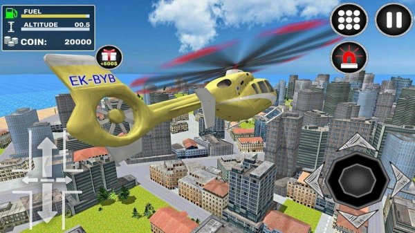 City Helicopter Pilot Simulator screenshot 1