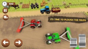 Real Village Tractor Farming Simulator 2020 Online Simulation Game