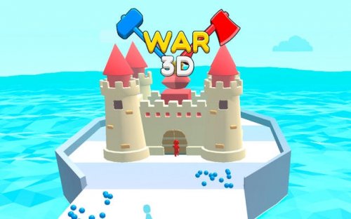 Castle War 3D: Army Clash Battle