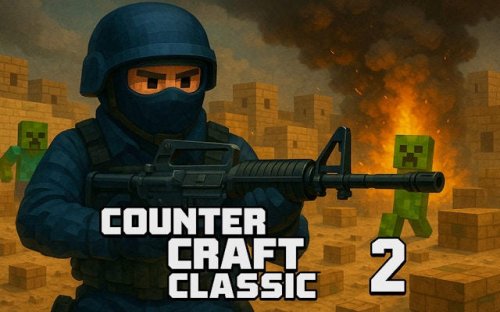 Counter Craft Classic 2: Pixel Block Adventure Fighter