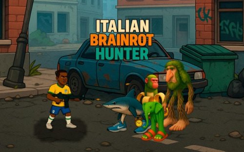 Italian Brainrot Hunter - Precision Action Adventure Game