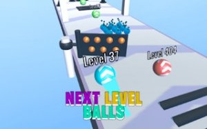 Colorful Ball Arcade Runner screenshot 2