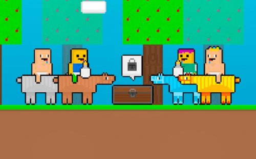 Baby Noob vs Baby Obby Horse - Forest Adventure Game