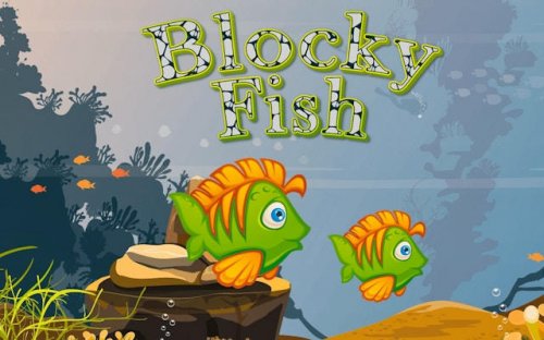 Blocky Fish - Free Online Swimming Adventure Game