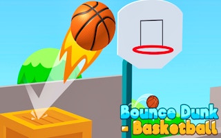 Bounce Dunk Basketball - Arcade Hoops Game