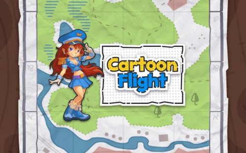 Cartoon Flight - Sky Adventure Game