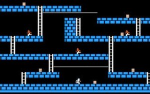 Lode Runner Retro Maze Puzzle