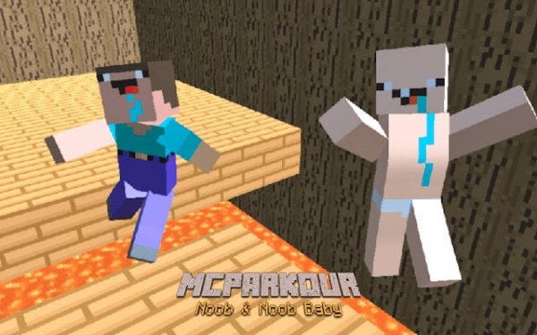 Cooperative Parkour: 3D Platformer Duo screenshot 1