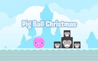 Pig Ball Christmas - Animal Adventure Game